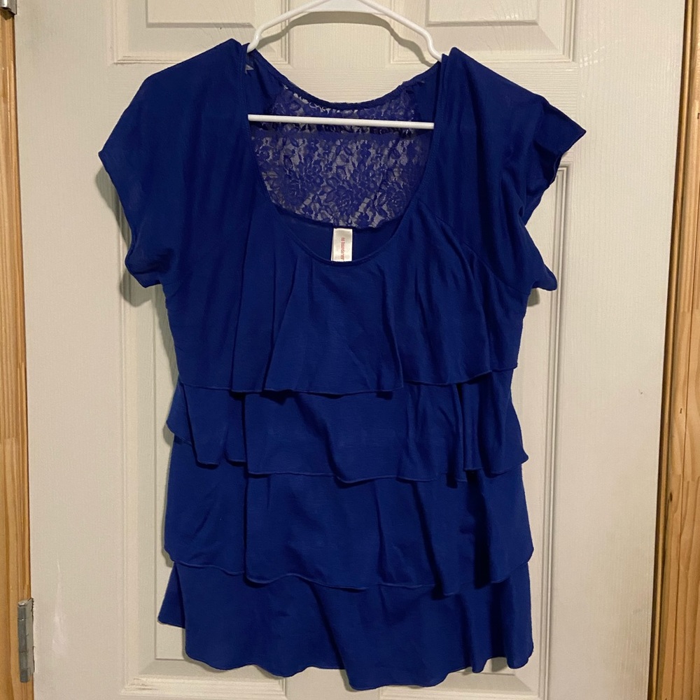 Ruffle blouse